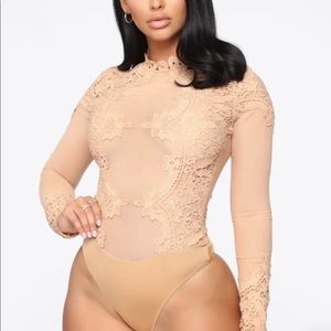 In my feelings embroidered body suit